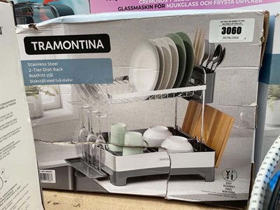 Lot 3060 - Tramantina stainless steel dishrack