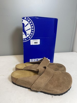 Lot Birkenstock UK9 loma sandals in dark tea - boxed