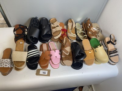 Lot 19x Pairs of sandals to include New Look,...