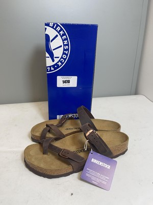Lot Birkenstock UK5.5 mayari sandals in habana -...