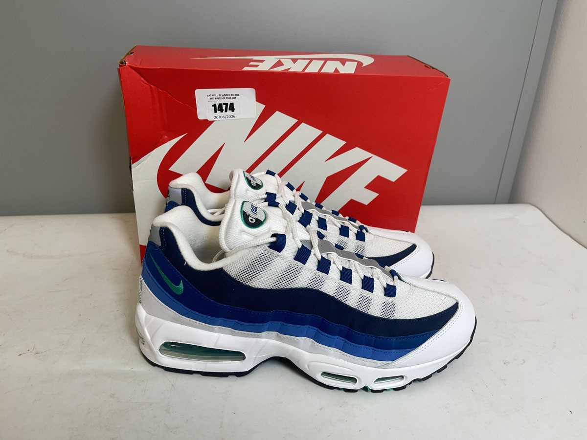 Lot Nike UK11 air max 95 big bubble trainers in...