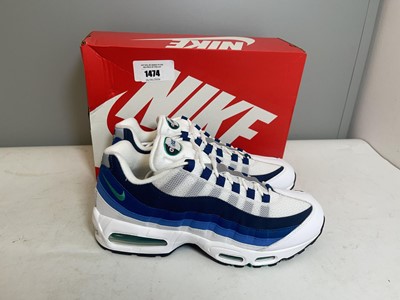 Lot Nike UK11 air max 95 big bubble trainers in...
