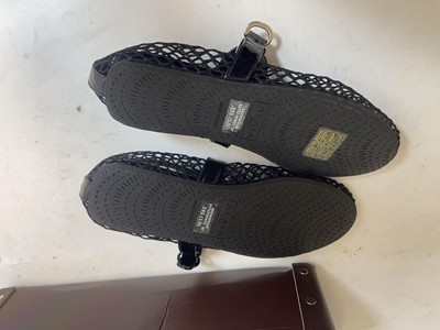 Lot Alaia Paris EU37 scarpa mesh shoes in berry -...