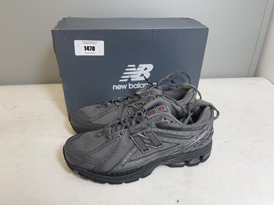 Lot New Balance UK8.5 1906R trainers in grey - boxed