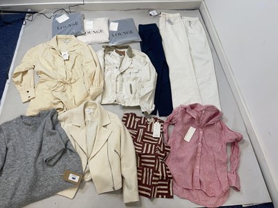 Lot Clothing to include Sandro, Lounge, Toast, etc
