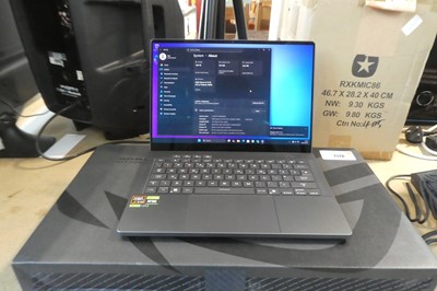 Lot 1178 - ASUS ROG GA403W gaming laptop, AMD Ryzen AI 9...