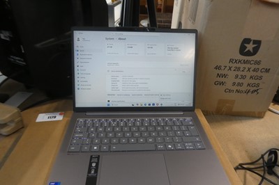 Lot 1179 - Lenovo IdeaPad Slim 5 14IRH10 laptop, Intel i7-...