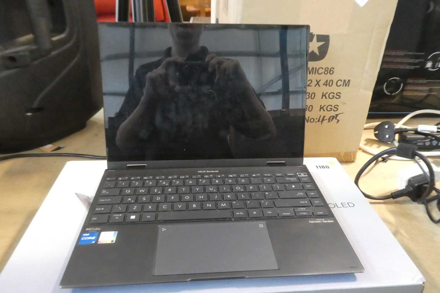 Lot 1180 - ASUS Zenbook 14 Flip OLED UP5401Z laptop,...
