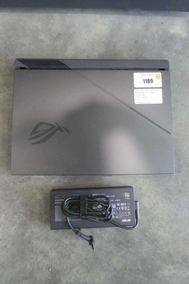 Lot 1189 - ASUS ROG Strix G16-G614PM gaming laptop, AMD...