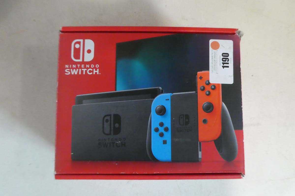 Lot 1190 - Nintendo Switch, boxed