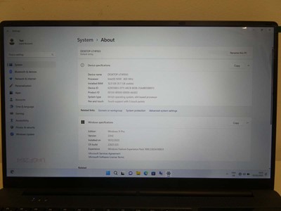 Lot 1195 - NoteBook PC UT4FE65, Intel N100, 2TB SSD, 32GB...