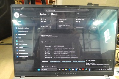 Lot 1198 - ASUS Vivobook S S5406S laptop, Intel Core...