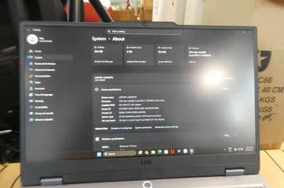 Lot 1201 - Lenovo LOQ 15IRX10 laptop, Intel i7-13650HX...