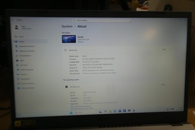 Lot 1204 - Acer Aspire Go 15 AG15-71P-55ZC laptop, Intel...