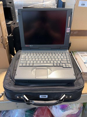 Lot 1206 - 4x laptops including an HP 14-bw020na with PSU...