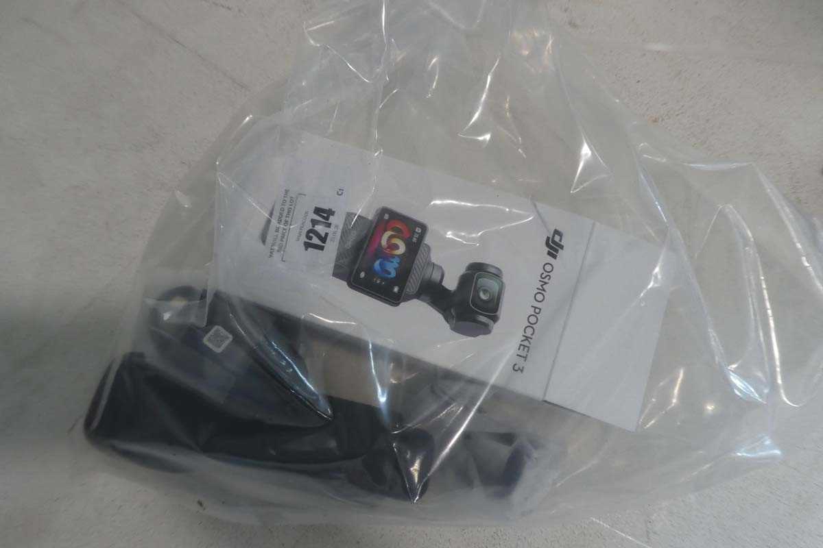 Lot 1214 - DJI Osmo Pocket 3 bundle, with box