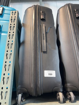 Lot 1160 - American Tourister wheeled luggage case in black