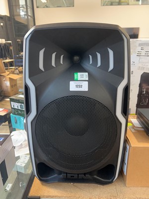 Lot 1232 - ION Total PA Apex bluetooth speaker