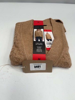 Lot 3401 - 13x brown Andrew Marc jumpers