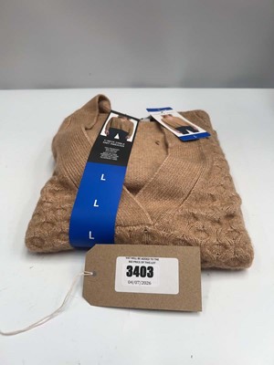 Lot 3403 - 13x brown Andrew Marc jumpers