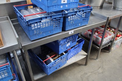 Lot 286 - 120cm custom built stainless steel preparation...