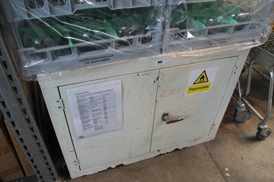 Lot 302 - 2-door stationary cupboard