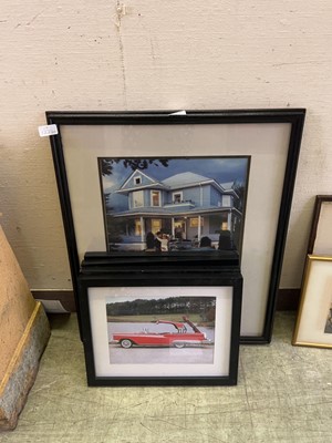 Lot 33 - A set of four photographic prints of classic...