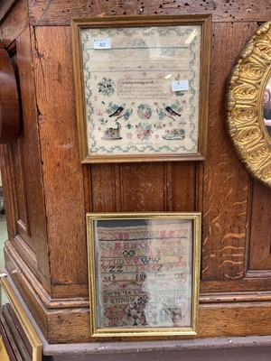 Lot 40 - Two 19th century pictorial and alphabetical...