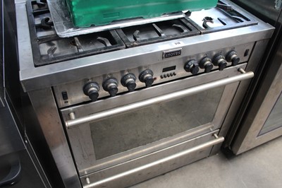 Lot 318 - 88cm gas stove domestic range type cooker