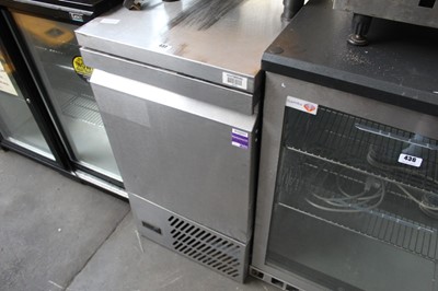 Lot 437 - 45cm slim line under counter single door fridge