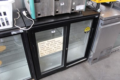 Lot 443 - 90cm LEC BC9027 under counter 2 door display...