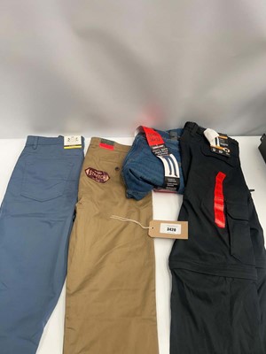 Lot 3420 - Large bag of mixed trousers including Kirkland,...