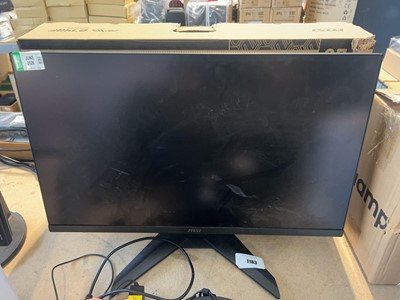 Lot 1183 - Unboxed 27" MSI monitor