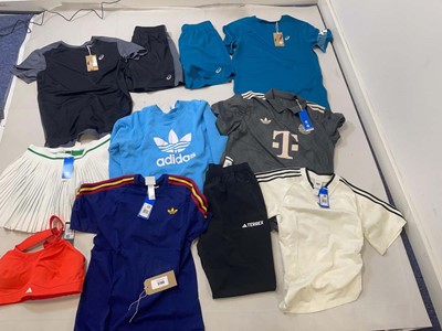Lot 3708 - Adidas & Asics sportswear