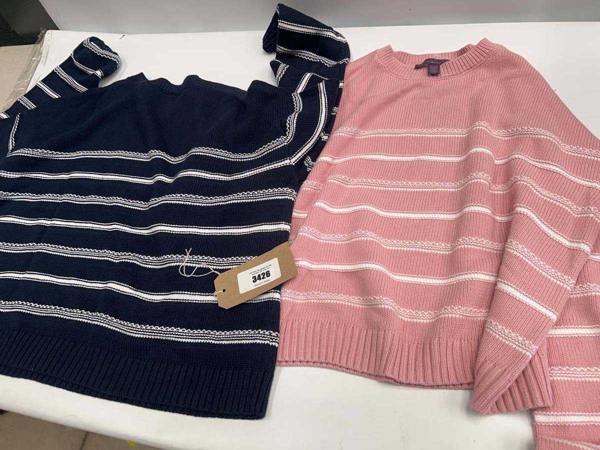 Lot 3426 - 11x Gloria Vanderbilb knit jumpers