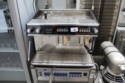 Lot 496 - 66cm Onyx Eclipse 2-station barista type...