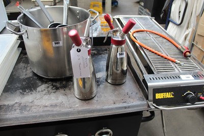 Lot 503 - 2x thermowhip creamers