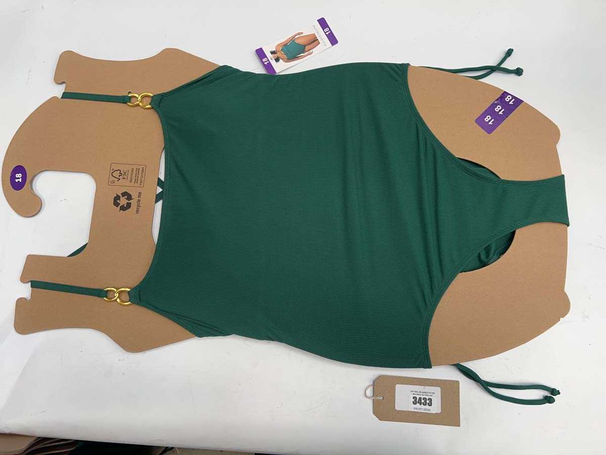 Lot 3433 - 10x Bleu Rod Beattie Swimsuits Green