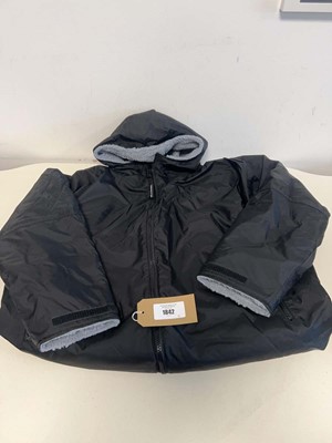 Lot 1818 - Glacier Performance fleece lined coat in black...