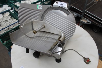 Lot 538 - Comercia large meat slicer