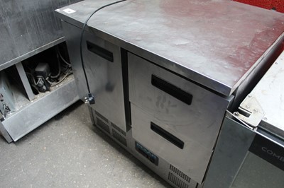 Lot 581 - 90cm Polar counter fridge with single door and...
