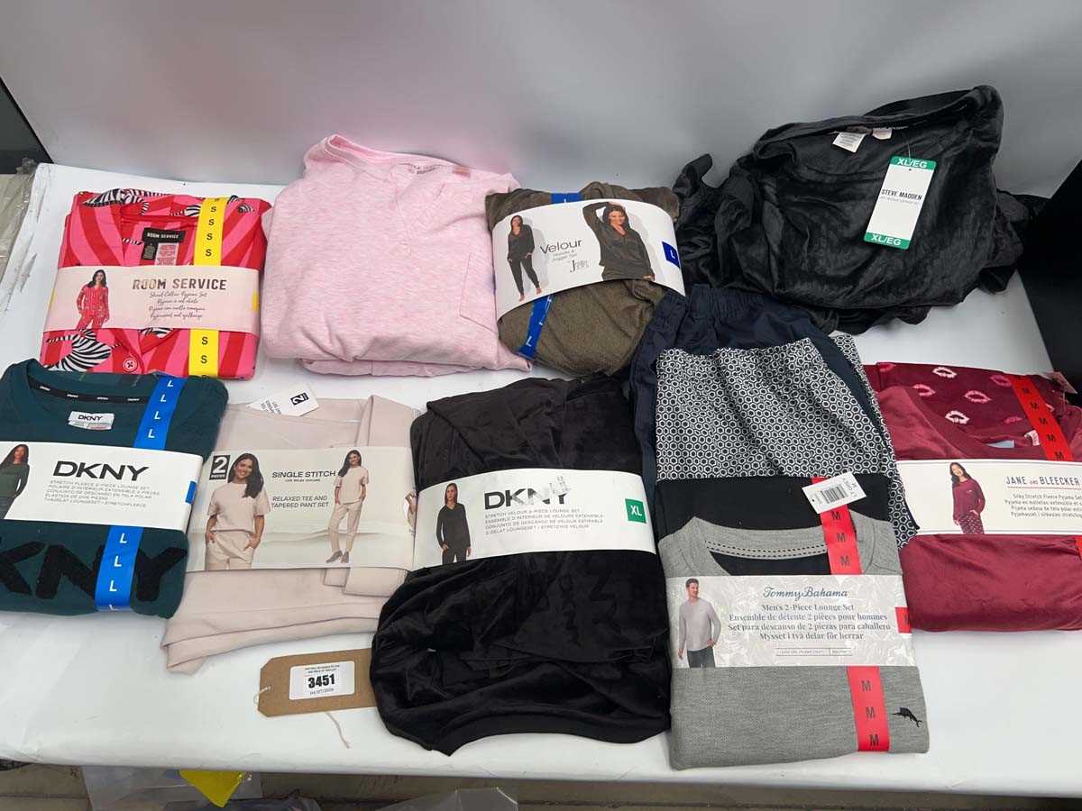 Lot 3451 - Loungewear DKNY, Steve Madden, Room Service,...