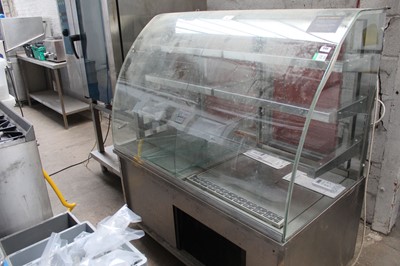 Lot 596 - 130cm refrigerated server over counter