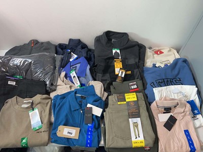 Lot 3453 - 16x adults clothing Levi's, Jack Wills, DeWalt,...