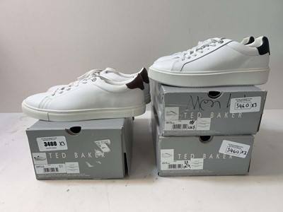 Lot 3460 - 3x Ted Baker trainers Lory/Robbert Men's and...