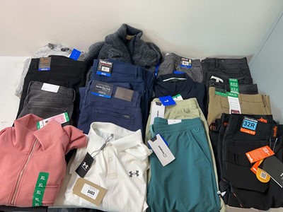 Lot 3463 - 16x adults clothing Berghaus, Under Armour,...