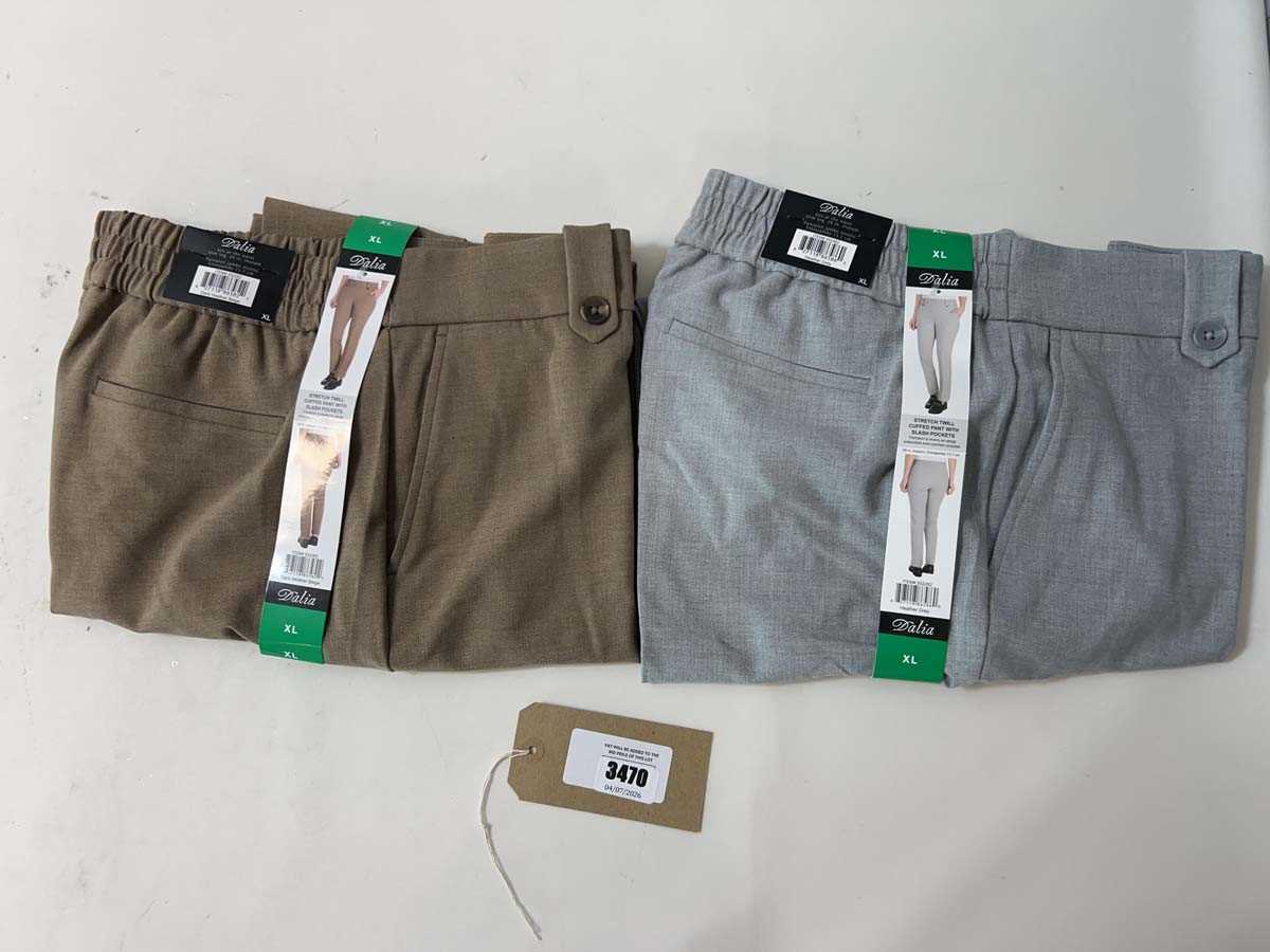 Lot 3470 - Quantity of Ladies Dahlia stretch twill trousers