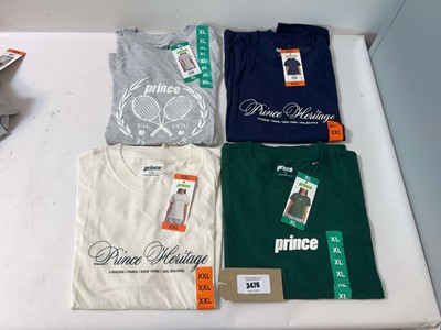 Lot 3476 - Quantity of Prince T-shirts Tennis