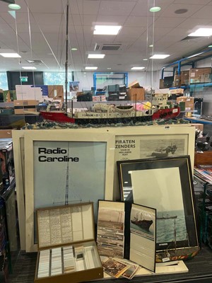 Lot 2195 - Large selection of Radio Caroline related...
