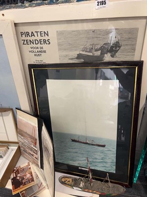 Lot 2195 - Large selection of Radio Caroline related...